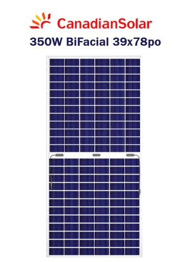 Canadien Solar 350W BiFacial poly (39x79 1/2po)